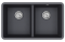 Aquasanita  Arca SQA200 Graphite 222 | № 7375 | 810 x 480 мм