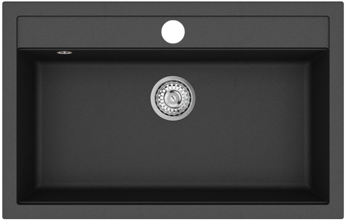Helika Quadro SQQ 103 Black metallic 601 795x505 mm