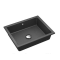 Умивальник TURTL by Aquasanita BQC50 Black metalic 