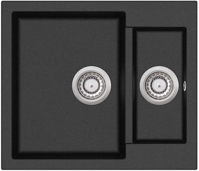 Aquasanita Tesa SQT150 Black metallic 601 | № 8491 | 580 x 500 мм