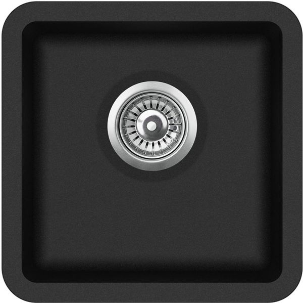 Aquasanita  Arca SQA100 Black metallic 601 | № 7370 | 380 x 380 мм