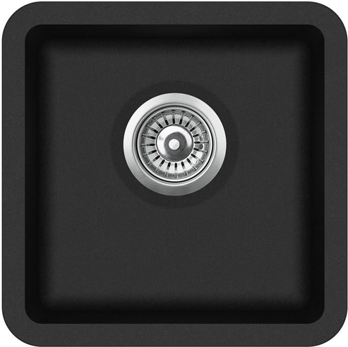 Aquasanita  Arca SQA100 Black metallic 601 | № 7370 | 380 x 380 мм