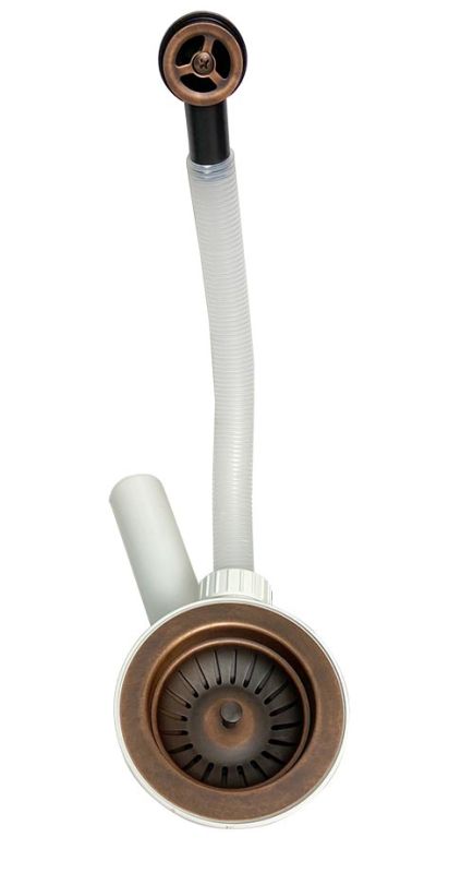 Сифон LB Plast  AQF001 V Old Copper
