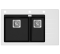  Helika  Delicia GQD150W Black metallic 601 | № 8898 | 860x540 мм