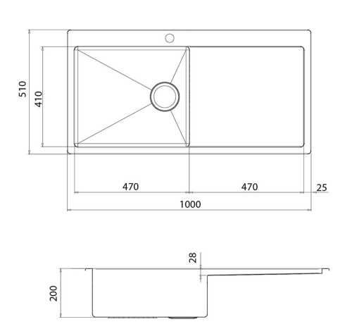 Aquasanita LUN 101M-L | № 5569