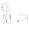 Aquasanita  Arca SQA100 Light grey 221 | № 7370 | 380 x 380 мм