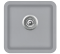 Aquasanita  Arca SQA100 Light grey 221 | № 7370 | 380 x 380 мм