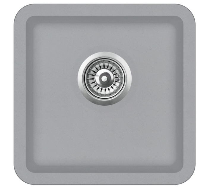 Aquasanita  Arca SQA100 Light grey 221 | № 7370 | 380 x 380 мм