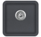  Aquasanita Arca SQA100 Graphite 222 | № 7370 | 380 x 380 мм