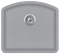Aquasanita  Arca SQA103 Light grey 221 | № 7373 | 585 x 535 мм