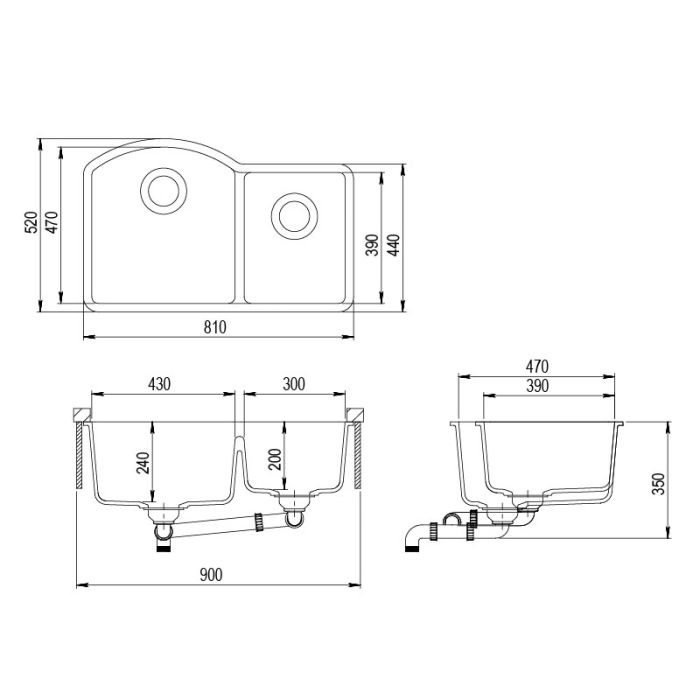  Helika  Arca SQA210 Graphite 222 | № 7377 | 810 x 520 мм