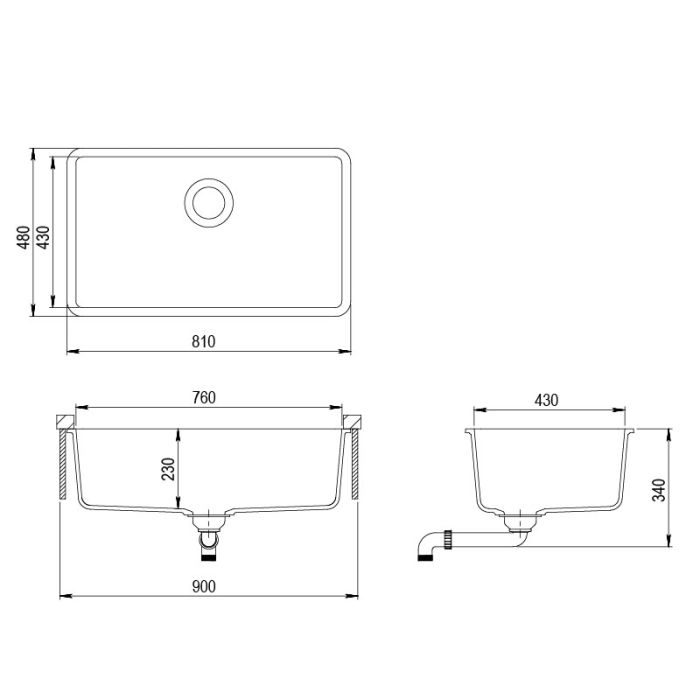HELIKA   Arca SQA104 Graphite 222 | № 7374 | 810 x 480 мм