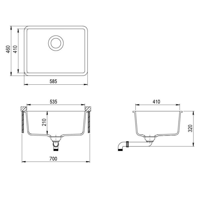HELIKA  Arca sqa102  Graphite 222| № 7372 | 585 x 460 мм