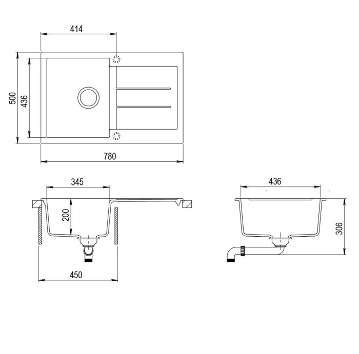 Helika  Tesa SQT101 Light grey 221 | № 7801 | 780 x 500 мм