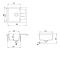  Aquasanita Tesa SQT102 Graphite 222 | № 7802 | 620 x 500 мм
