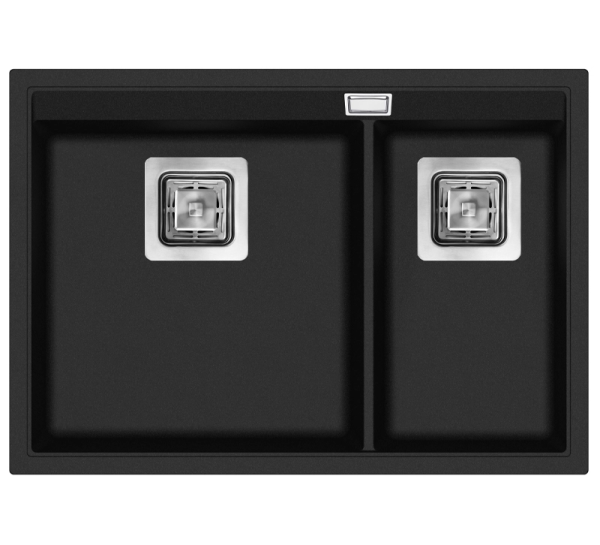 Aquasanita Delicia SQD150 Black metallic 601 | № 3698 | 650x455 мм