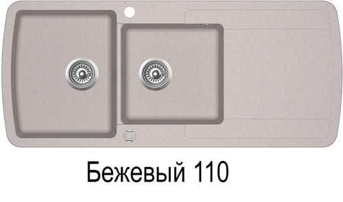 Гранітна мийка Helika  Aquasanita Lira SQL 201 AW