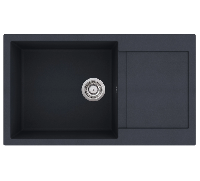 Aquasanita Tesa SQT104 Graphite 222 | № 8808 | 860 x 500 мм