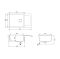 Aquasanita  Tesa SQT105 Light grey 221 | № 8930 | 780 x 500 мм
