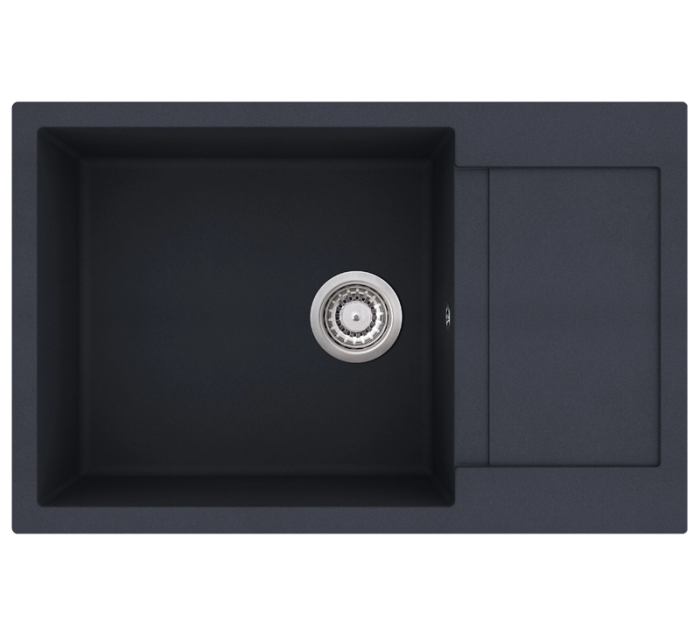 Aquasanita Tesa SQT105 Graphite 222 | № 8930 | 780 x 500 мм