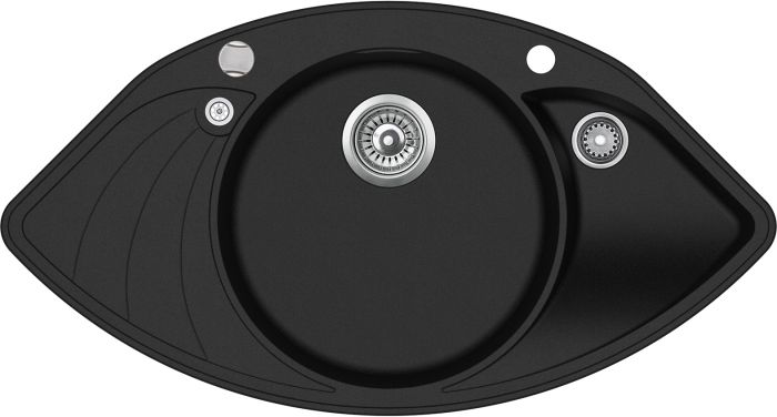 Helika Aquasanita Papillon SCP151 Black metallic 601 | № 3596 | 945 x 505 мм
