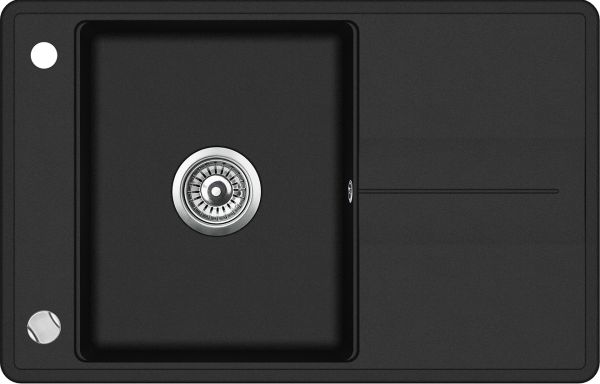 Aquasanita Bella SQB101 Black metallic 601| № 4084 | 780 x 500 мм