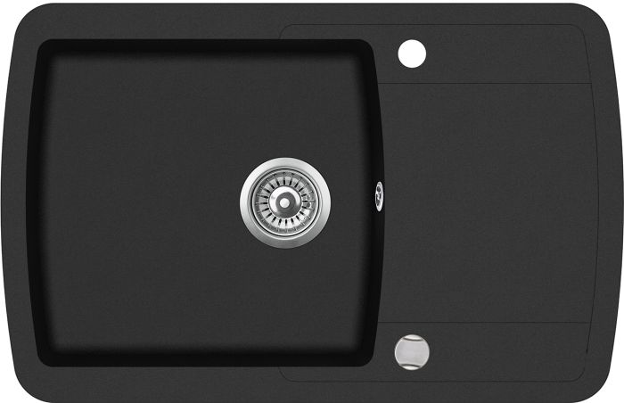 Aquasanita  Lira SQL101 Black metallic 601 | № 5574 | 780 x 500 мм