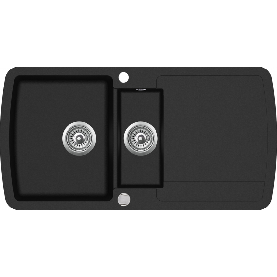 Aquasanita  Lira SQL 151 Black metallic 601 | № 5575 | 960 x 500 мм