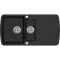 Aquasanita  Lira SQL 151 Black metallic 601 | № 5575 | 960 x 500 мм