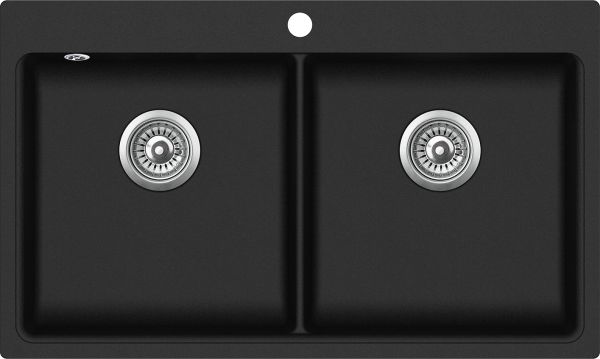 HELIKA  Magna SQM200 Black metallic 601 | № 5021 | 860 x 510 мм