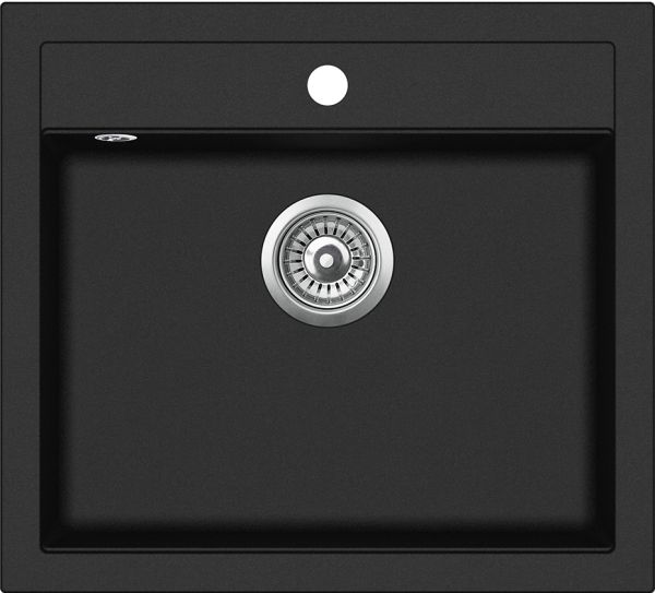 HELIKA Quadro SQQ 100 Black metallic 601 | № 3490 | 565 x 510 мм